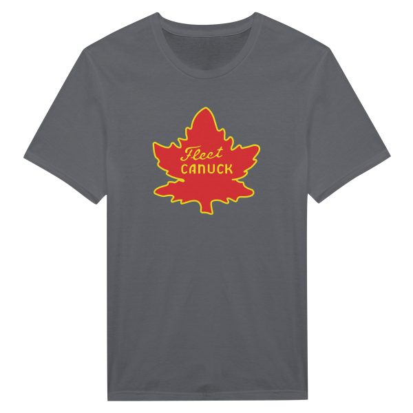 Fleet Canuck Maple Leaf Logo T-Shirt